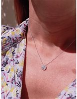 Collana Golay Donna CERCHIO DI LUCE in Oro bianco Diamante 0.48 Ct PPV003DI3 0.48 G SI - PPV003DI3 0.48 G SI